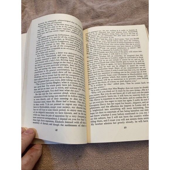Pride and Prejudice by Jane Austen [RARE 1956 Paperback Riverside Editions] - Picture 7 of 9